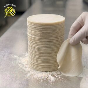 kulit dimsum diameter 9.5cm ( /kg)