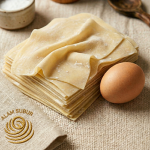 delicious egg based dumpling skin
